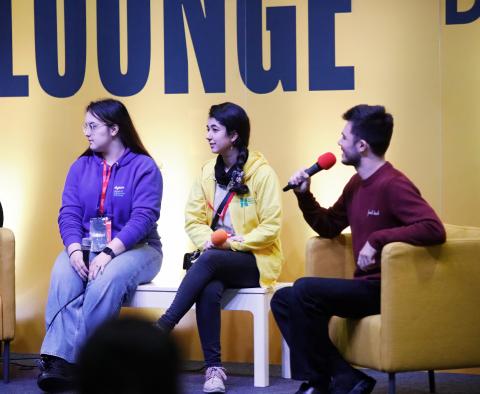 live lounge UCAS event